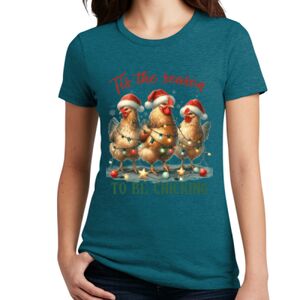 Women's Perfect Blend ® CVC Tee Thumbnail