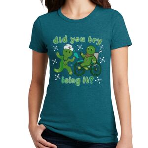 Women's Perfect Blend ® CVC Tee Thumbnail