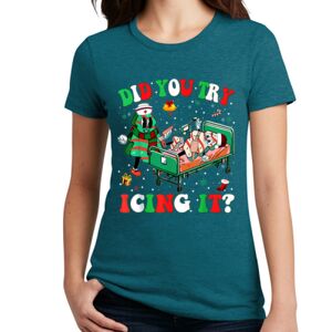 Women's Perfect Blend ® CVC Tee Thumbnail