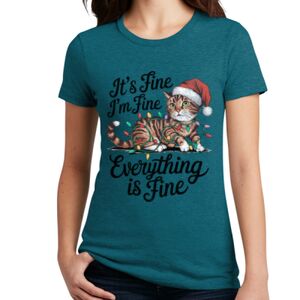 Women's Perfect Blend ® CVC Tee Thumbnail