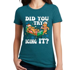 Women's Perfect Blend ® CVC Tee Thumbnail