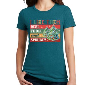 Women's Perfect Blend ® CVC Tee Thumbnail