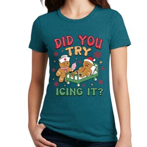 Women's Perfect Blend ® CVC Tee Thumbnail