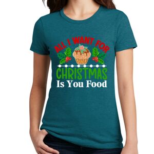 Women's Perfect Blend ® CVC Tee Thumbnail