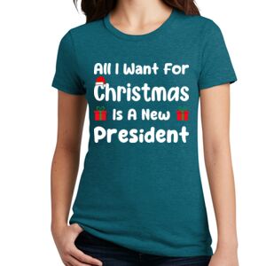 Women's Perfect Blend ® CVC Tee Thumbnail