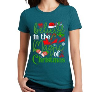 Women's Perfect Blend ® CVC Tee Thumbnail