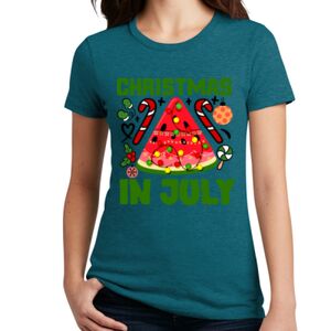 Women's Perfect Blend ® CVC Tee Thumbnail