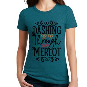 Women's Perfect Blend ® CVC Tee Thumbnail