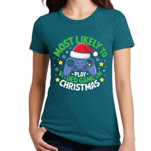 Women's Perfect Blend ® CVC Tee Thumbnail