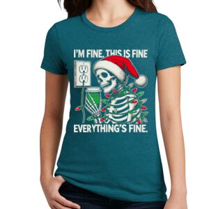 Women's Perfect Blend ® CVC Tee Thumbnail