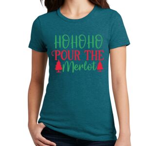 Women's Perfect Blend ® CVC Tee Thumbnail
