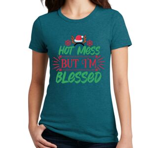 Women's Perfect Blend ® CVC Tee Thumbnail