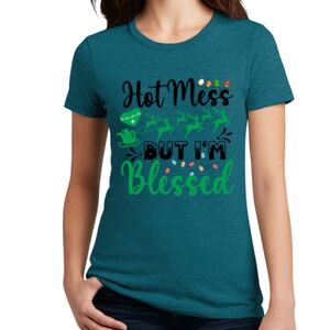 Women's Perfect Blend ® CVC Tee Thumbnail