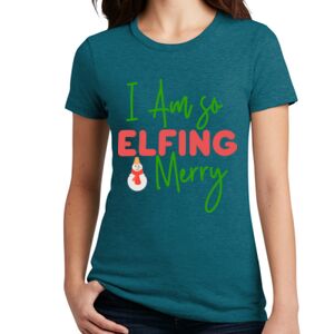 Women's Perfect Blend ® CVC Tee Thumbnail