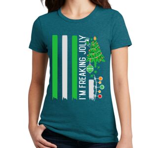 Women's Perfect Blend ® CVC Tee Thumbnail