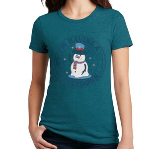 Women's Perfect Blend ® CVC Tee Thumbnail