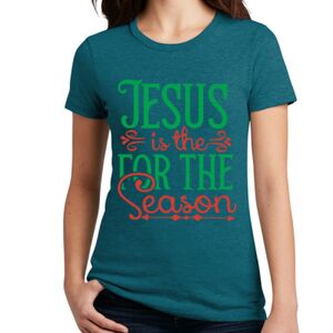 Women's Perfect Blend ® CVC Tee Thumbnail