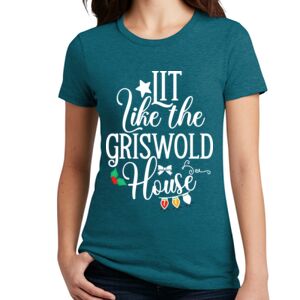 Women's Perfect Blend ® CVC Tee Thumbnail