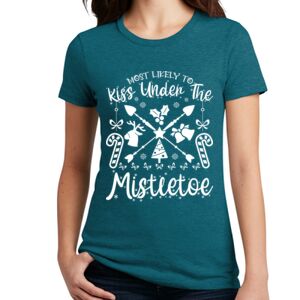 Women's Perfect Blend ® CVC Tee Thumbnail