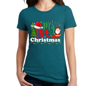 Women's Perfect Blend ® CVC Tee Thumbnail