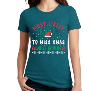 Women's Perfect Blend ® CVC Tee Thumbnail